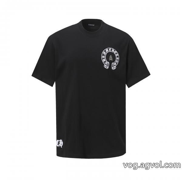 偽物 通販 半袖TシャツCHROME HEARTS23秋冬新作入手困難柔らかな着心地