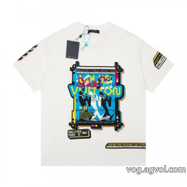 半袖TシャツLOUIS VUITTON秋冬の新作着心地のいいブランド コピー 販売