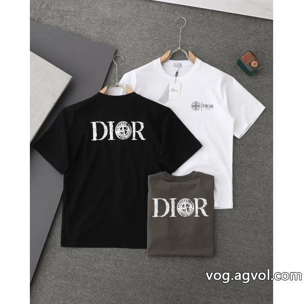 在庫あり即発23SS/大人気秋冬コレクションDIOR偽 ブランド 販売半袖Tシャツ