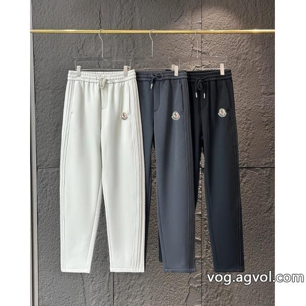 スラックス偽 ブランド 販売リラックスした雰囲気に毎日に上質を MONCLER