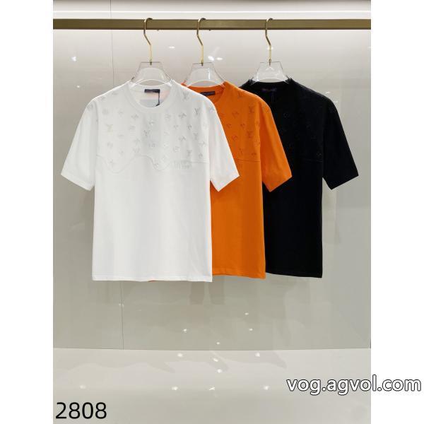 LOUIS VUITTONスーパー コピー 通販半袖Tシャツ嬉しいポイント今季のベスト新作