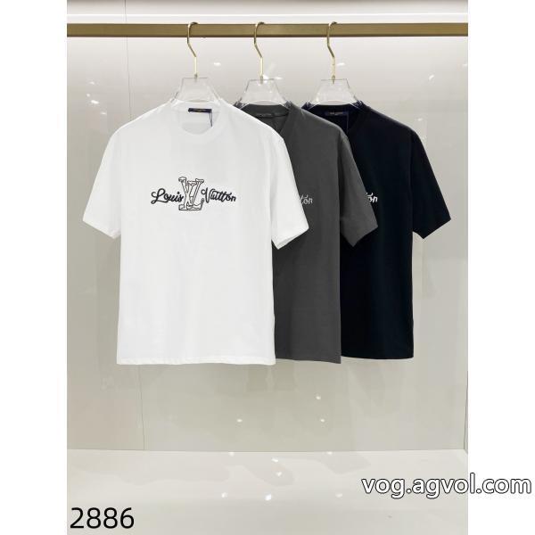 大人の色気を印象に大人かっこいい半袖Tシャツ偽物 ブランド 激安LOUIS VUITTON