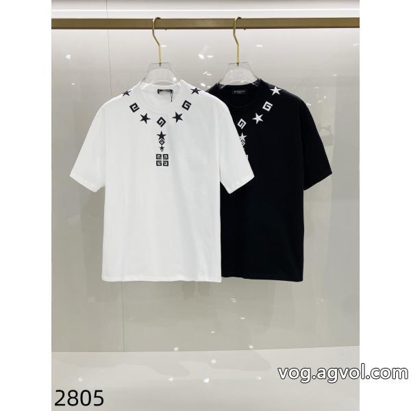 爆発的な人気機能性が高いコピー 商品 販売半袖TシャツGIVENCHY