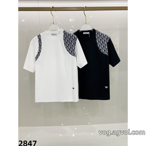DIOR高級感漂うサラサラの着心地スーパー コピー  半袖Tシャツ