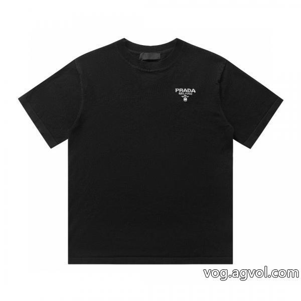 プラダ大人気商品欲しい可愛く新鮮半袖Tシャツ激安 通販 専門