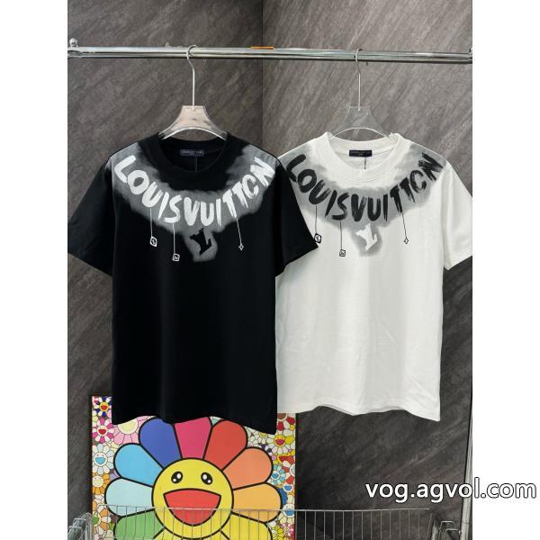 ブランド コピー 販売 LOUIS VUITTON半袖Tシャツ王道コンビSS23オシャレ