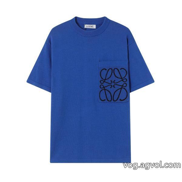 偽 ブランド 販売SS23限定版超稀少半袖TシャツLOEWE