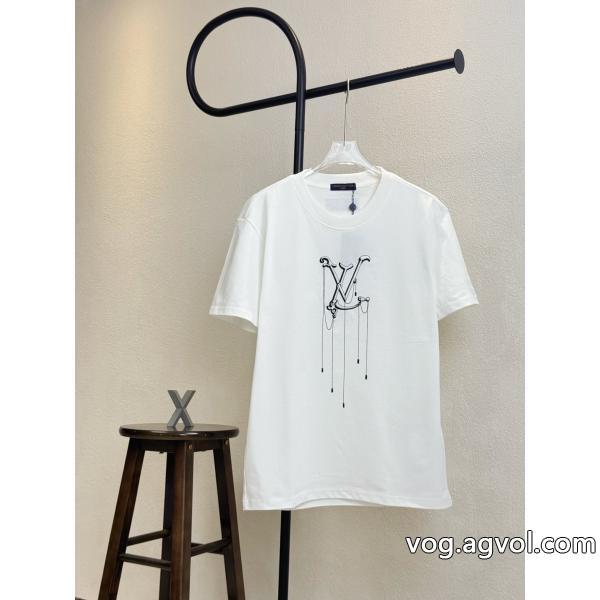 LOUIS VUITTON半袖Tシャツブランド 通販爽やかマルチ超必須アイテム