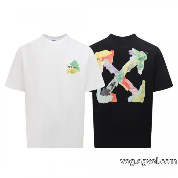 偽物 ブランドOff-White人気沸騰中！おしゃれ新品SS23残り僅半袖Tシャツ