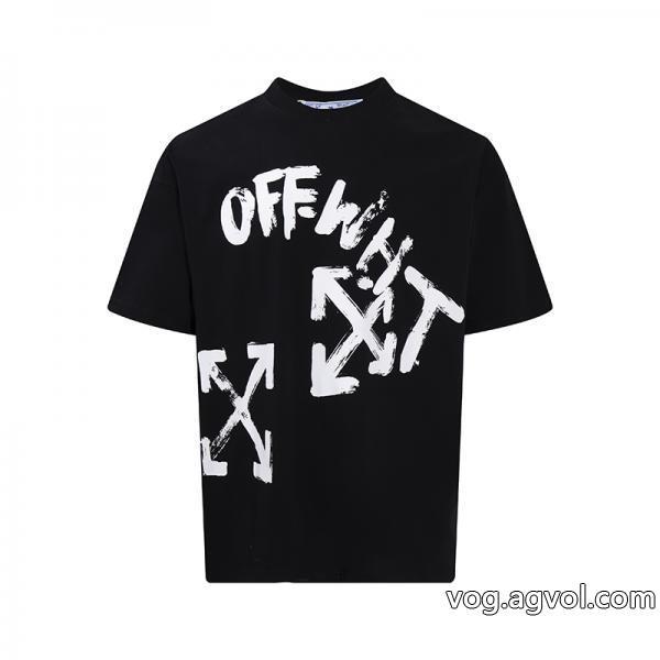 Off-Whiteブランド レプリカ抜け感や着心地重視期間限定セール半袖Tシャツ