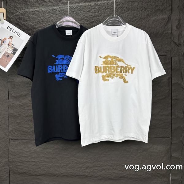 大人っぽく仕上げ最安値BURBERRY半袖Tシャツブランド コピー 優良