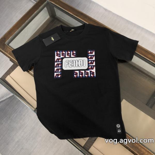 FENDI半袖Tシャツブランド スーパー コピー上品さ漂う限定生産品