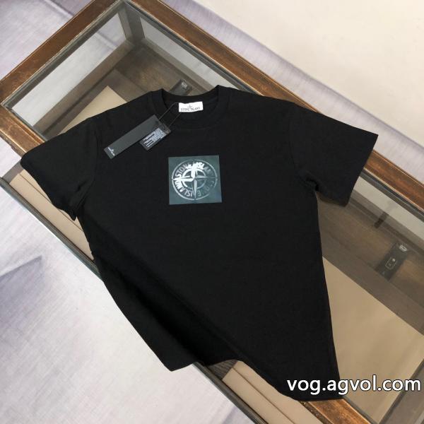 コピー 品 ブランド秋冬爽やかな新作が流行り大人っぽい印象が素敵Stone Island半袖Tシャツ