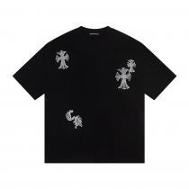新作売切れ続出最安値ブランド スーパー コピー 優良半袖TシャツCHROME HEARTS