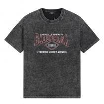 コピー 商品 ブランド男女共用清涼感とカジュアルスタイル半袖Tシャツbalenciaga