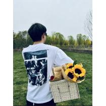 オフホワイト2026限定新作クラシックな雰囲気のトップス激安 通販 専門半袖Tシャツ