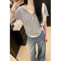 最新の秋冬アイテム魅力的な今年らしいCH半袖Tシャツスーパー コピー  