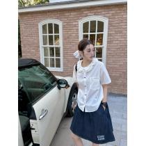 半袖シャツセールで格安肌触りの良い着心地抜群新作MIUMIUコピー ブランド 優良