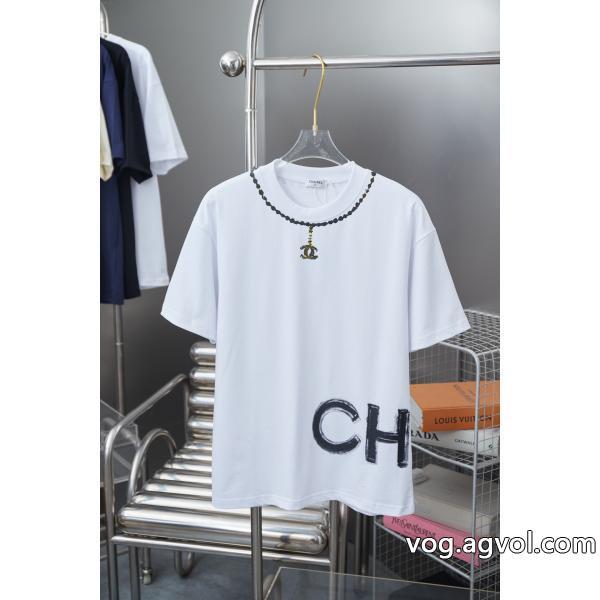 高級感のあるデザイン高級感が溢れたCHスーパー コピー 品半袖Tシャツ