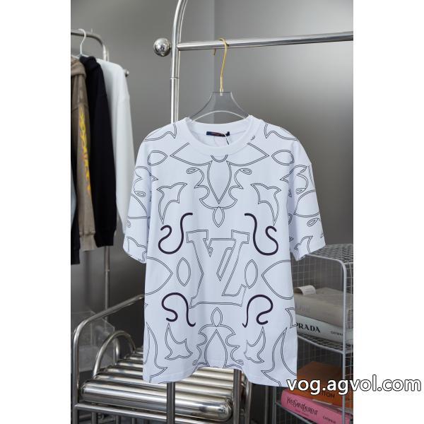 トレンドの最先端にセール早いもの勝ちLOUIS VUITTON半袖Tシャツ激安 通販 専門