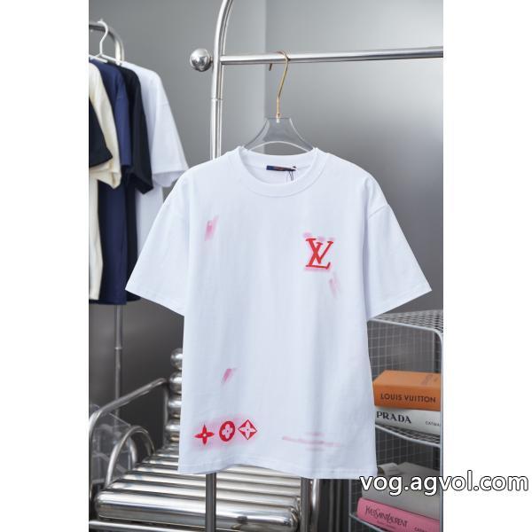 海外限定大変お買得コピー 商品 通販ルイ ヴィトン半袖Tシャツ