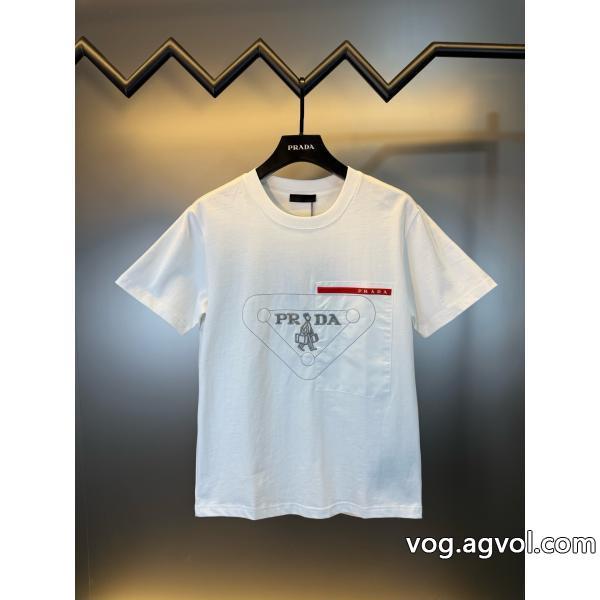 半袖Tシャツブランド 激安 安定感がありトレンドスタイルPRADA