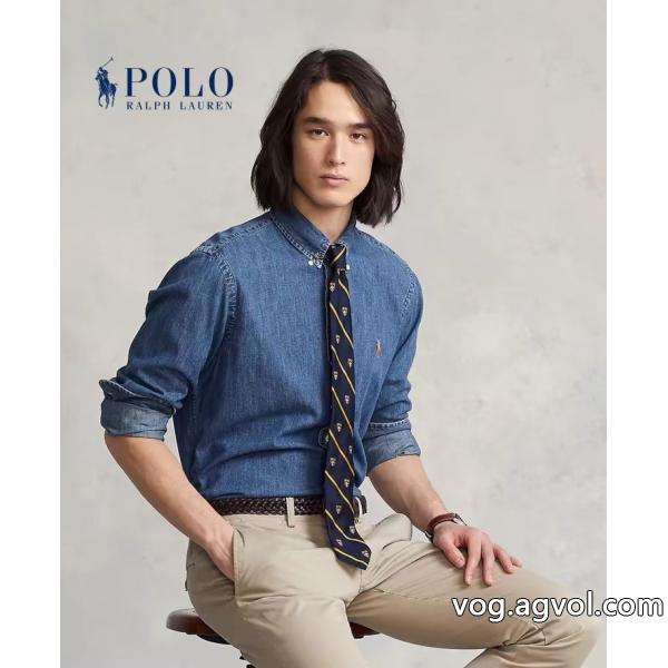 長袖シャツコピー 品 ブランドより格上げして大人っぽい印象が素敵Polo Ralph Lauren