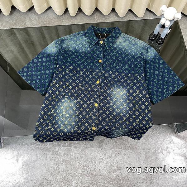 LOUIS VUITTON品のよさを感じさ流行の最前線半袖シャツコピー 商品 通販