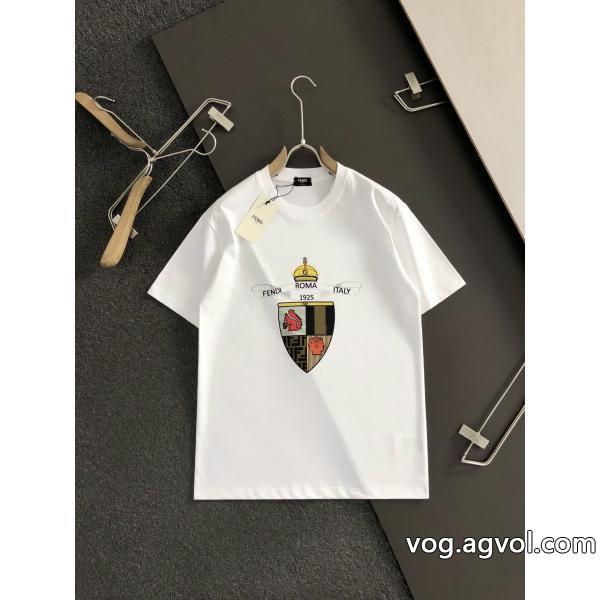 コピー 品 販売FENDIスタイルを綺麗に在庫希少半袖Tシャツ