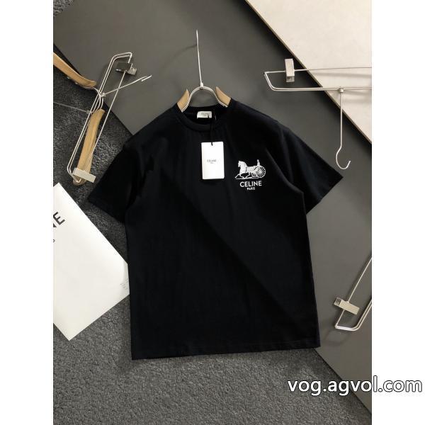 セリーヌスーパー コピー 安心清潔感で洗練され入荷予定半袖Tシャツ
