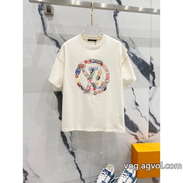 大人の余裕が漂うSS23完売必至コピー ブランド 販売半袖Tシャツルイ ヴィトン