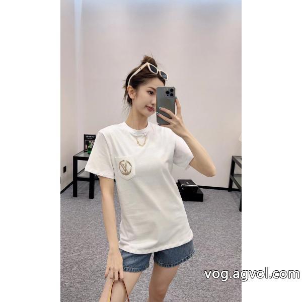 最大の魅力特に話題なの上品　即完売偽物 ブランドLOUIS VUITTON半袖Tシャツ