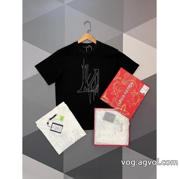 再入荷が嬉しい定番が欲しい方LOUIS VUITTON半袖Tシャツブランド 偽物 通販