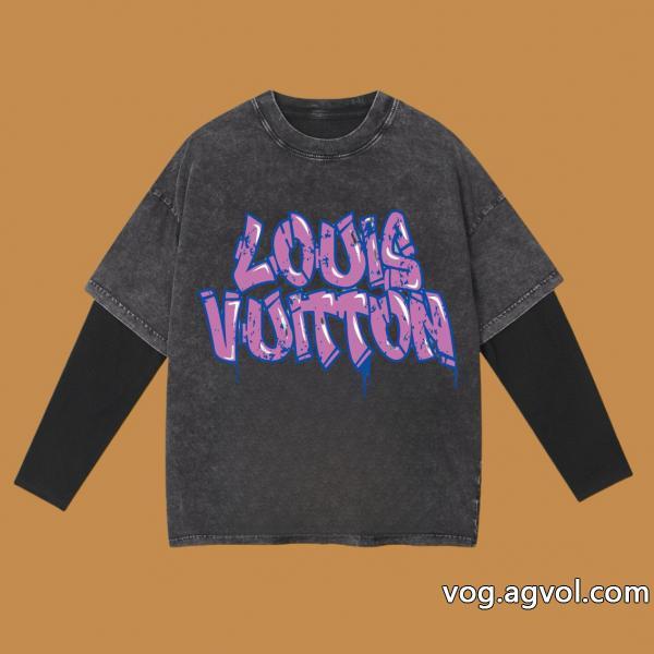 長袖Tシャツブランド 品 激安 通販清潔感溢れる大幅に値下げLOUIS VUITTON