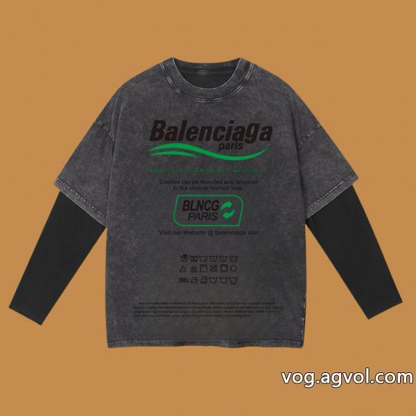 balenciaga長袖Tシャツ大人感漂う秋冬新作美し過ぎるコピー 商品 販売