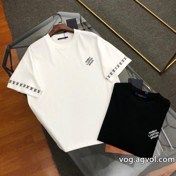 半袖Tシャツブランド コピー  LOUIS VUITTON通勤の定番海外よりお届け　限定品