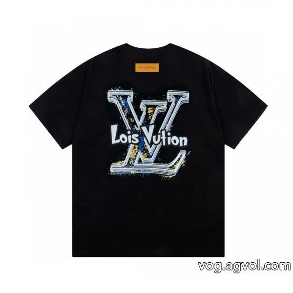 激安 通販 ブランドルイ ヴィトン半袖TシャツSS23完売必至風合いが魅力