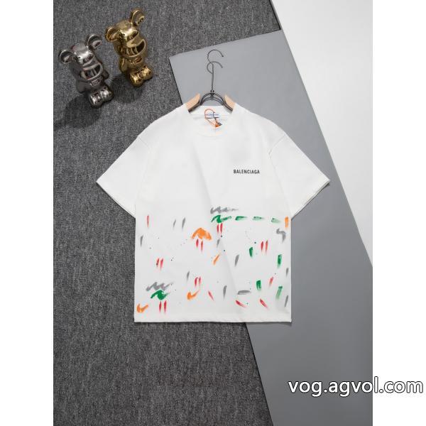 スーパー コピー 通販balenciaga半袖Tシャツ23SS 秋冬最新作 海外発快適な履き心地
