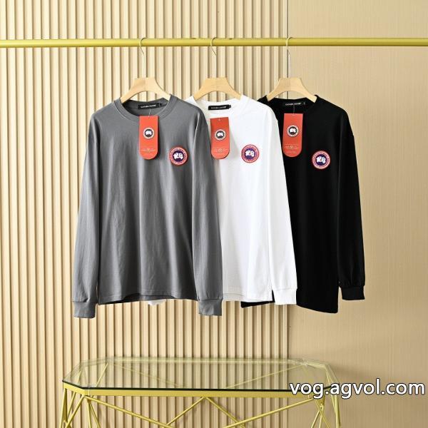 今年のトレンドカラー完売続出長袖TシャツCanada Gooseコピー 通販