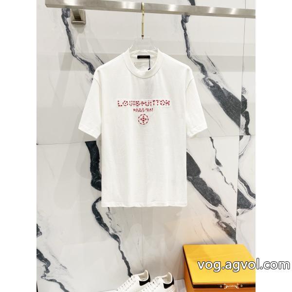 人気話題洗練された印象LOUIS VUITTON半袖Tシャツブランド コピー s 級