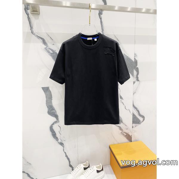バーバリー半袖Tシャツ限定生産品抜け感や着心地重視偽物 ブランド