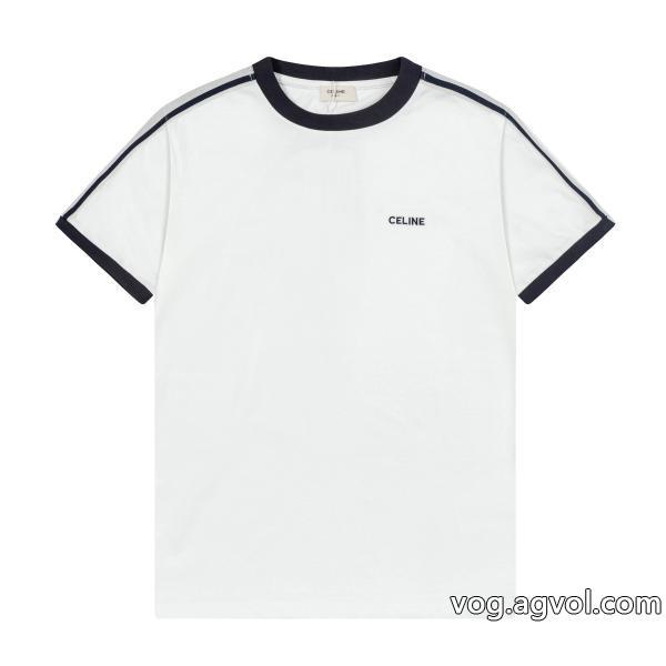 大人気限定カラー数量限定セリーヌ半袖Tシャツ偽 ブランド 販売