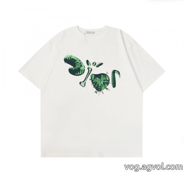 ブランド スーパー コピー 舗すごく稀少カラー華やかな印象DIOR半袖Tシャツ