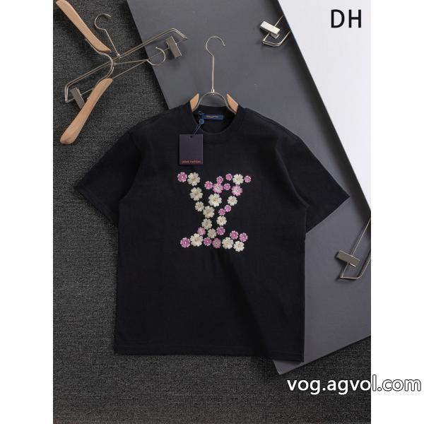 半袖Tシャツ限定生産品2025年春の新作コレクションLOUIS VUITTON激安 ブランド
