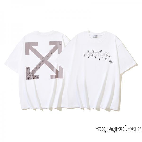 偽物 ブランド ショップ半袖Tシャツオフホワイト高級感も漂い最安に挑戦