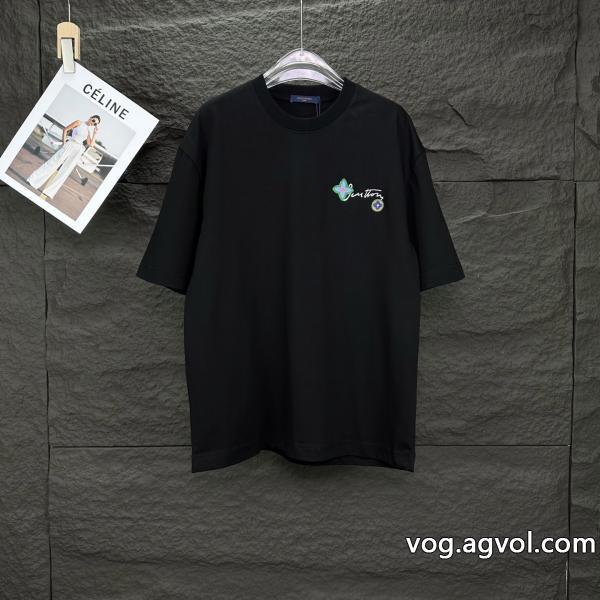 新作在庫希少通勤スタイルLOUIS VUITTONコピー 商品 通販半袖Tシャツ