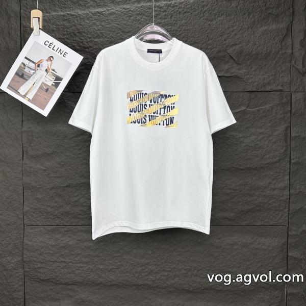 偽 ブランド 国内希少！大人気新作限定　人気沸騰中LOUIS VUITTON半袖Tシャツ