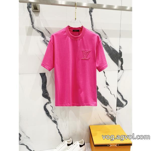 着心地良くゆったりシルエットブランド 品 スーパー コピーLOUIS VUITTON半袖Tシャツ