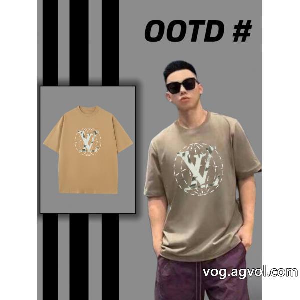 ブランド 品 激安 通販VIPセールで奇跡決算在庫処分半袖TシャツLOUIS VUITTON