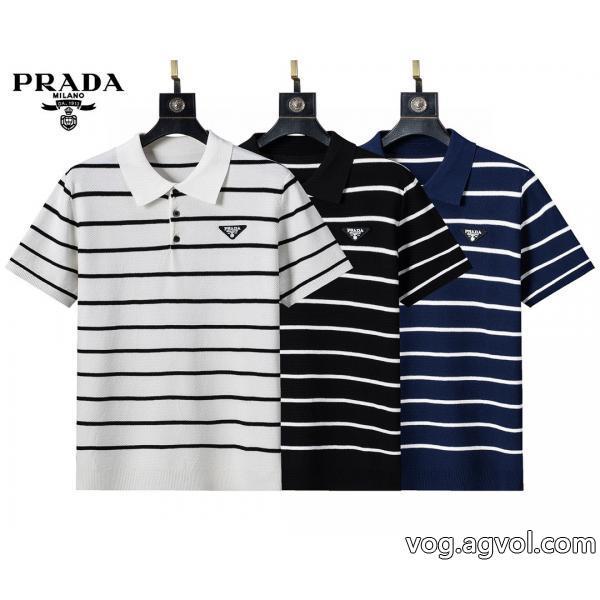 人気新商品今だけSALE半袖シャツブランド コピー s 級PRADA